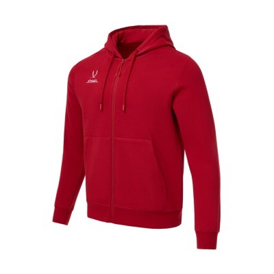 Худи JOGEL ESSENTIAL Fleece Zip Hoodie, темно-красный (2119510)