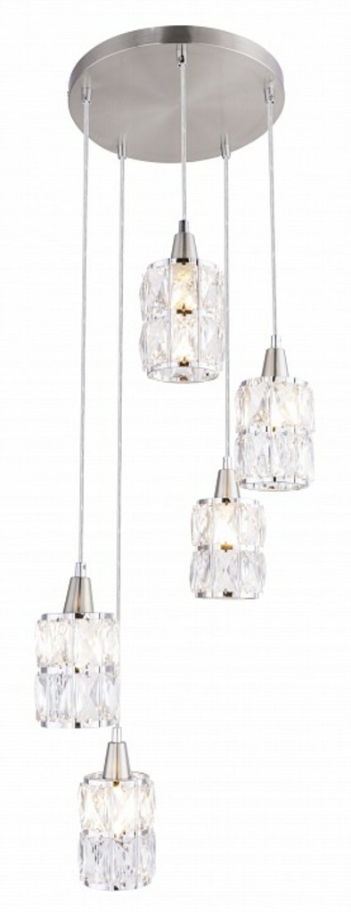 Фото Подвесной светильник Globo Wolli 15760-5 GB_15760-5 - интернет-магазин МегаТерем в Москве