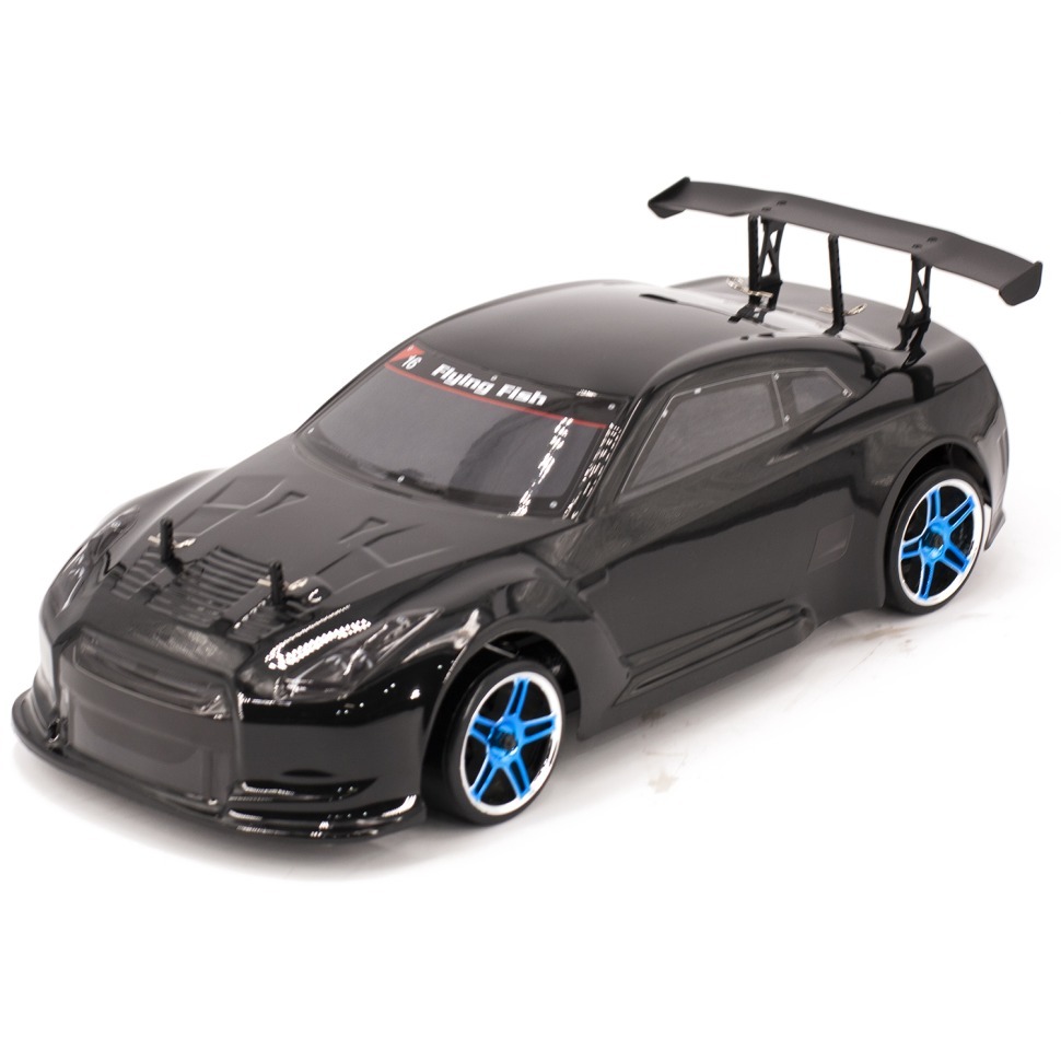 Фото Радиоуправляемый автомобиль для дрифта HSP Flying Fish 1 - 1:10 4WD (94123-GTR02) - интернет-магазин МегаТерем в Москве