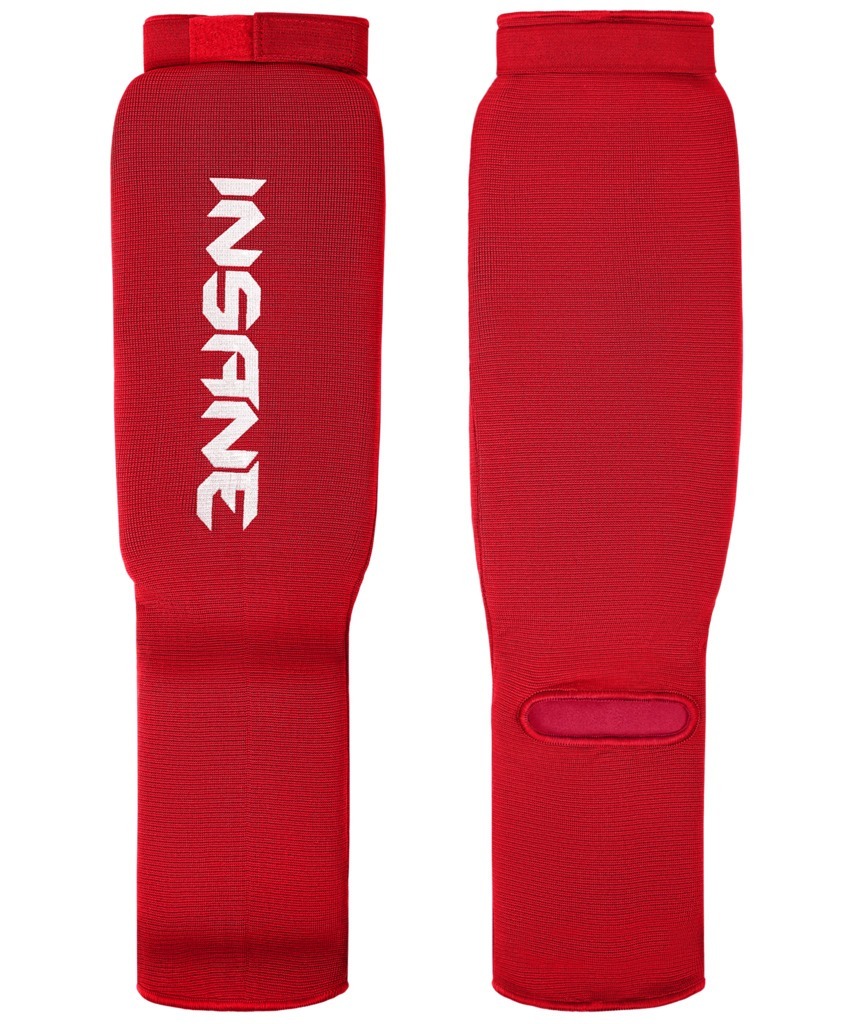 Фото Защита голень-стопа INSANE PROTEGAT, красный (2114240) - интернет-магазин МегаТерем в Москве