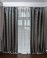 Портьера FIJI бирюзовая 275*260см (TT-00016719)