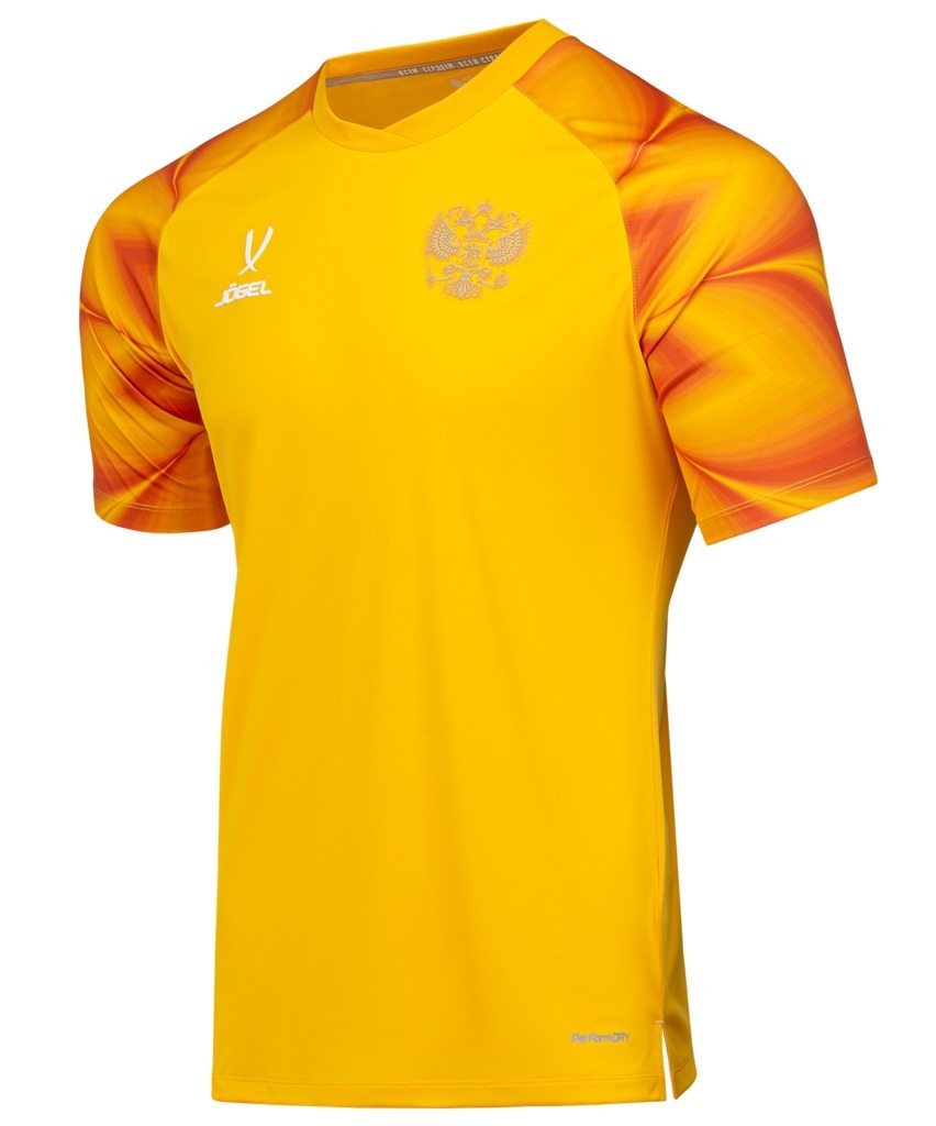 Фото Футболка вратарская JOGEL NATIONAL PerFormDRY GK Jersey, желтый (2112653) - интернет-магазин МегаТерем в Москве