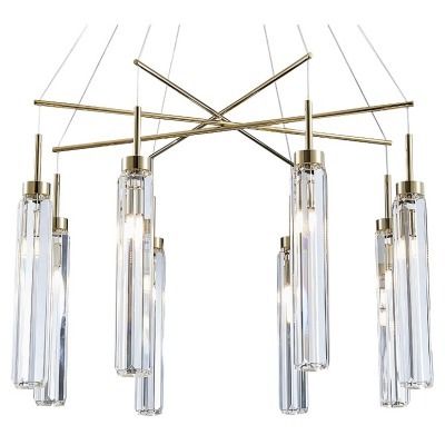 Подвесная люстра Newport 4520 4524+4/S gold NWP_M0066077