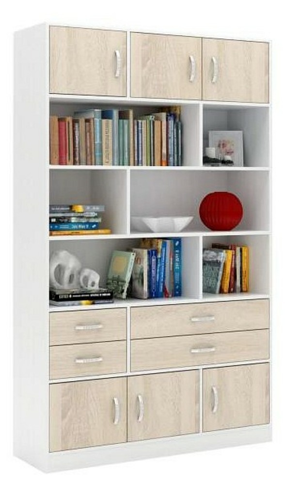 Фото Стеллаж комбинированный Либерти-62 MAS_Liberti-62-BT-DS - интернет-магазин МегаТерем в Москве