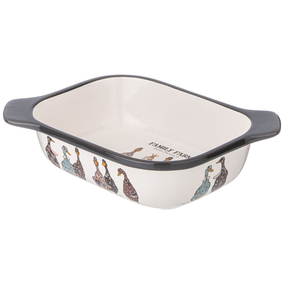 Фото Форма для запекания family farm 25,5*19*6,5 см Agness (536-275-2) - интернет-магазин МегаТерем в Москве