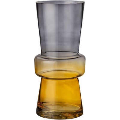 Ваза bronco "glory" brown 14х29 см (698-108) 