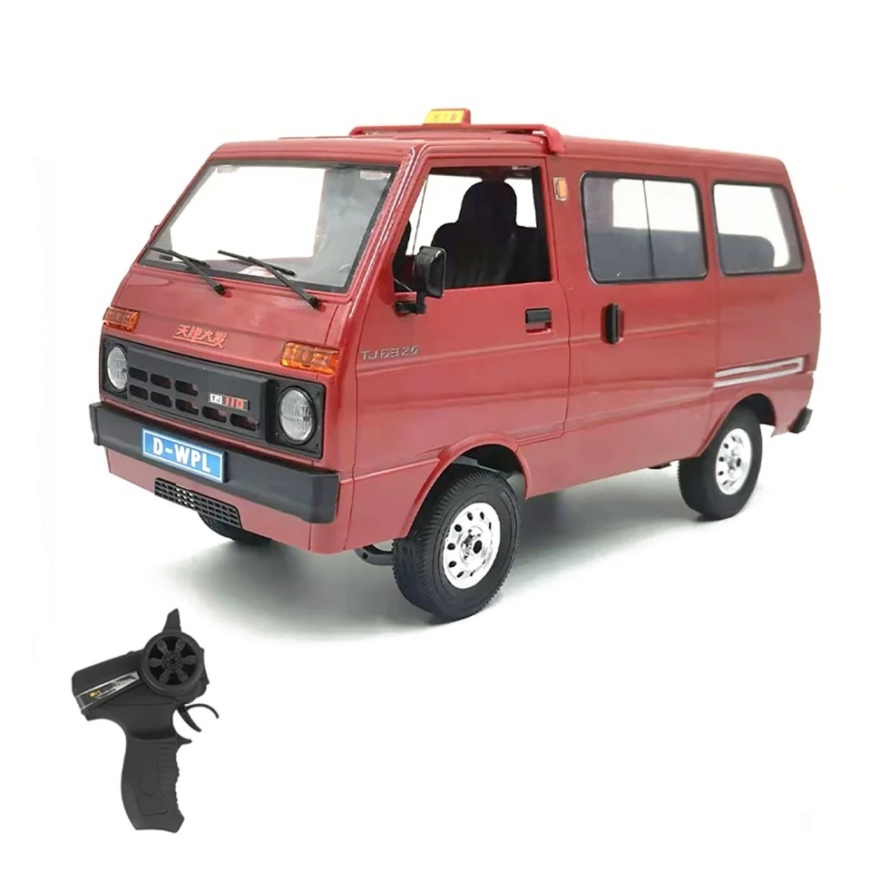 Фото Радиоуправляемый минивэн WPL D-42 красный, масштаб 1:10 (WPLD-42-RED) - интернет-магазин МегаТерем в Москве