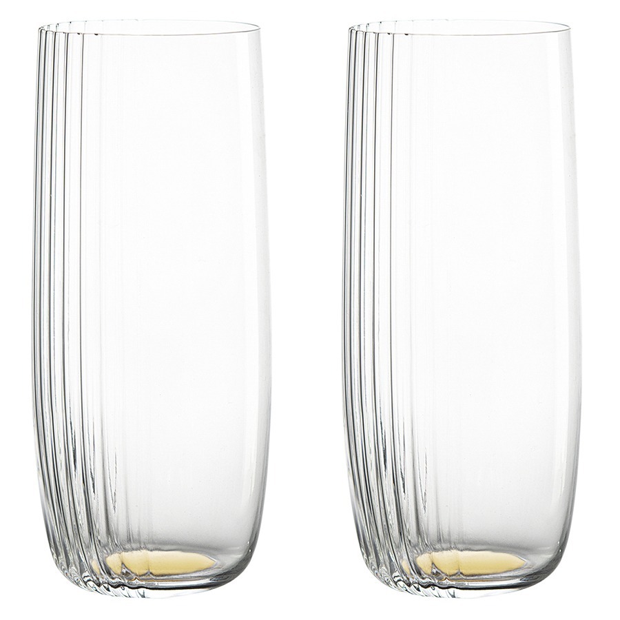 Фото Набор стаканов alice в подарочной упаковке, 370 мл, золотистые, 2 шт. (76619) - интернет-магазин МегаТерем в Москве