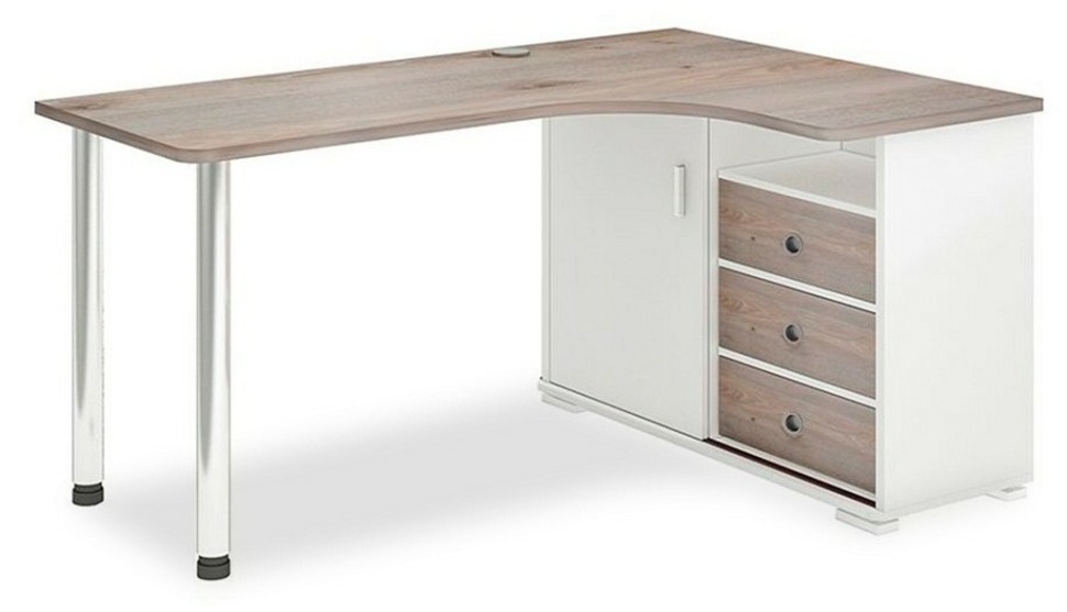 Фото Стол письменный Домино СР-165СМ MER_SR-165SM-BENN-PRAV - интернет-магазин МегаТерем в Москве