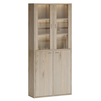 Шкаф-витрина Домино СУ(ш2в2...