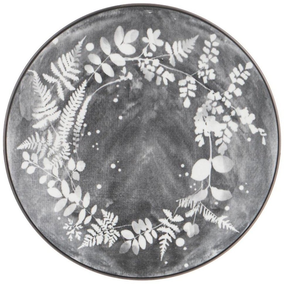 Фото Тарелка закусочная lefard forest tale grey 20,5 см (409-195)  - интернет-магазин МегаТерем в Москве
