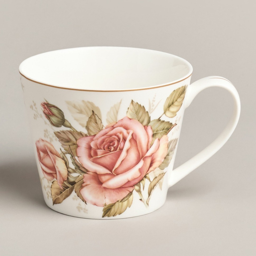 Фото Кружка lefard корейская роза450 мл (590-673)  - интернет-магазин МегаТерем в Москве