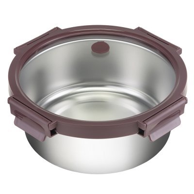 Ланч-бокс стальной со стекл...