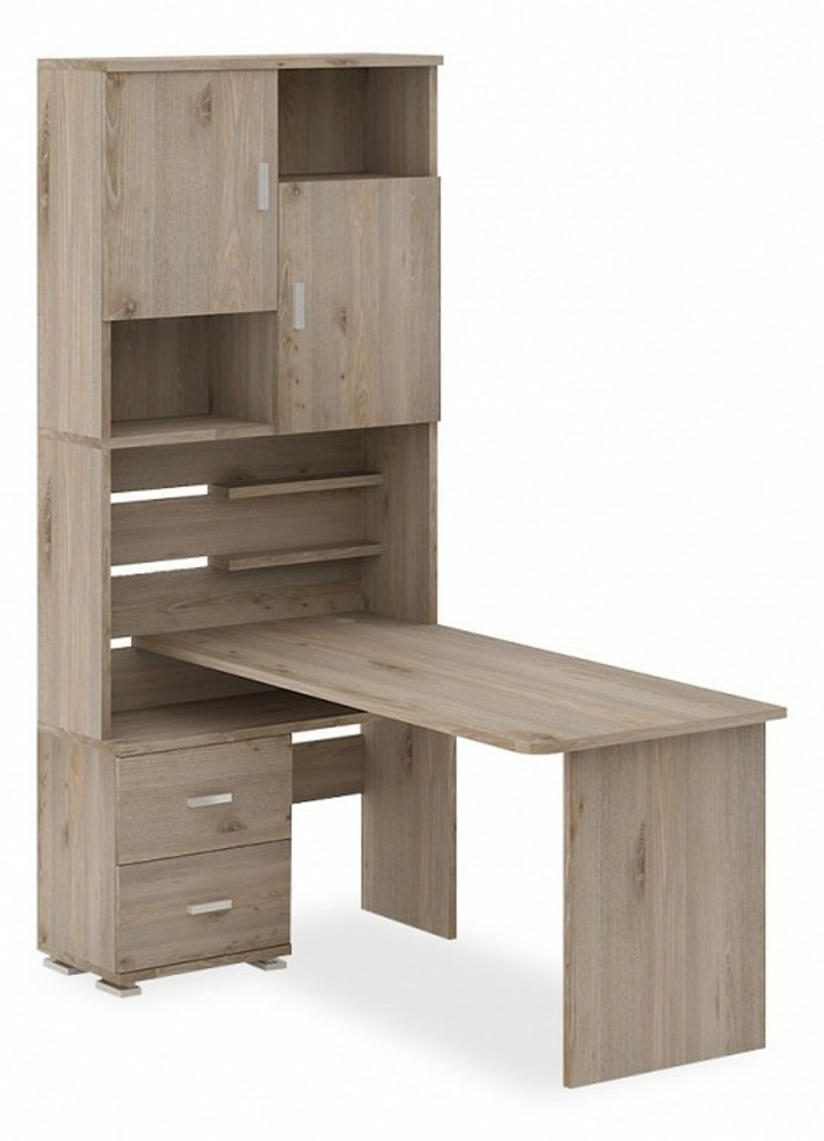 Фото Стол компьютерный Домино СР-720/160 MER_SR-720-160-N-LEV - интернет-магазин МегаТерем в Москве