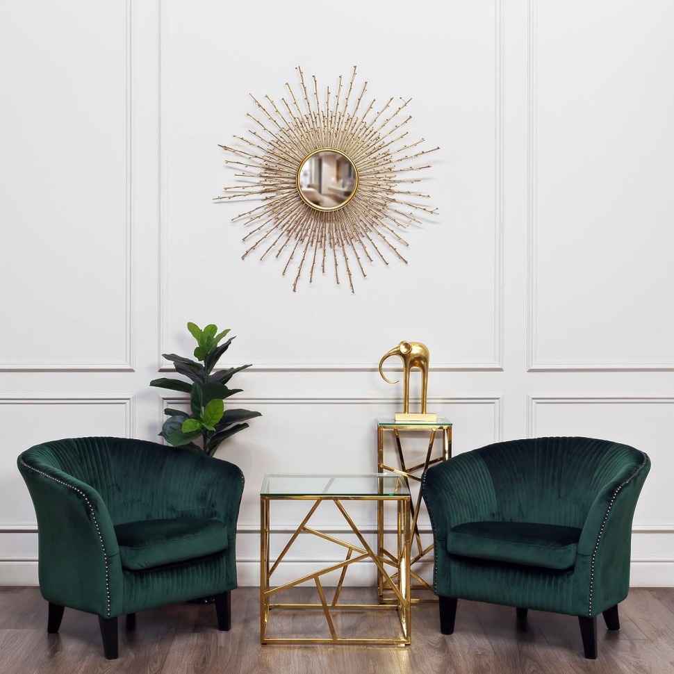 Фото Зеркало декоративное d101см (TT-00001366) - интернет-магазин МегаТерем в Москве