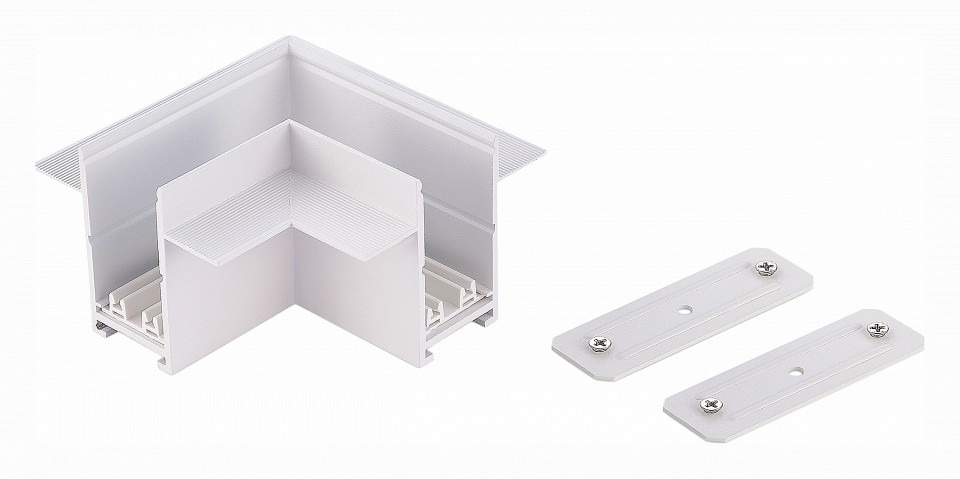 Фото Соединитель угловой L-образный для треков ST-Luce SKYLINE 220 ST021.522.14 - интернет-магазин МегаТерем в Москве