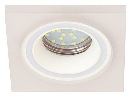 Фото Встраиваемый светильник Эра DK 91 WH Б0054360 ER_B0054360 - интернет-магазин МегаТерем в Москве