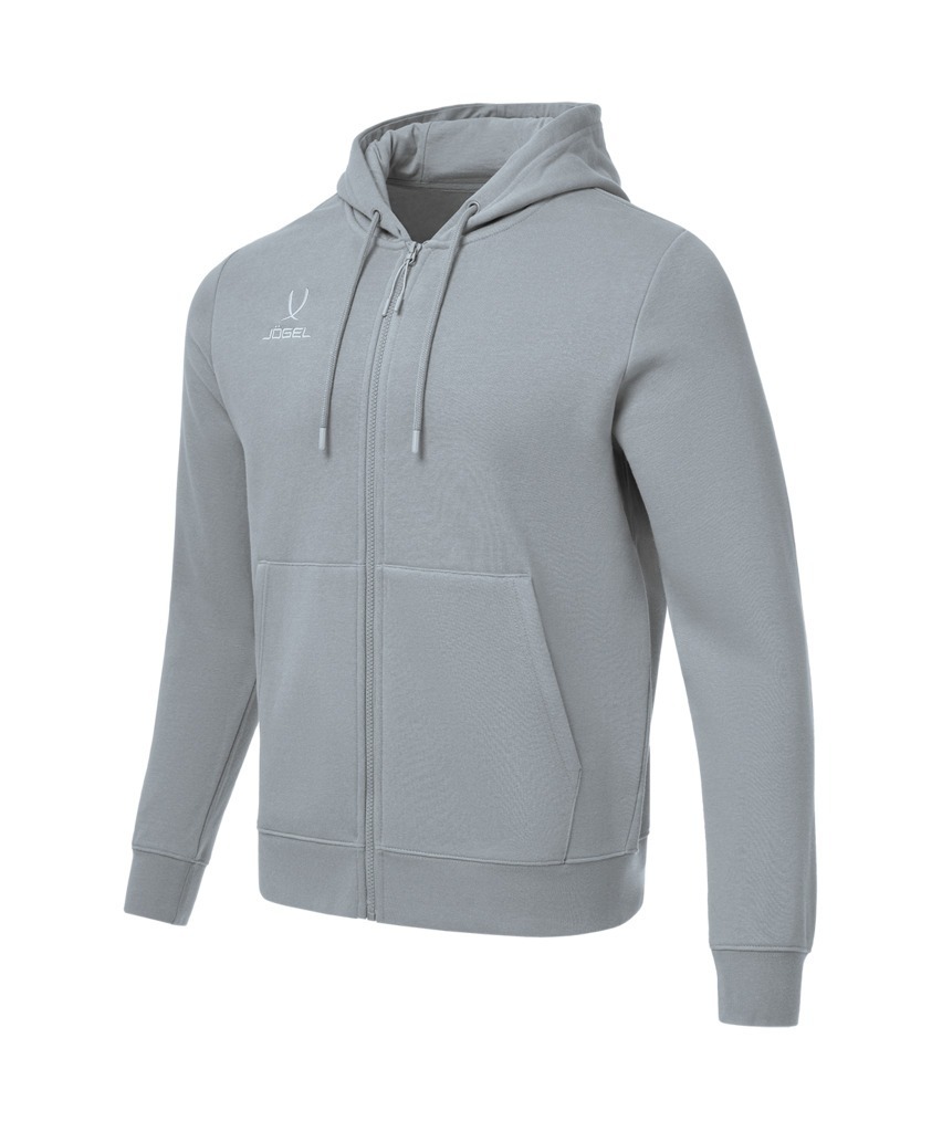 Фото Худи JOGEL ESSENTIAL Fleece Zip Hoodie, серый (2119509) - интернет-магазин МегаТерем в Москве
