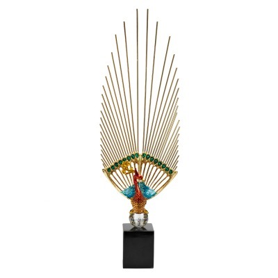 Статуэтка  "Жар-птица" с золотым хвостом" 20*9*66см (TT-00008881)