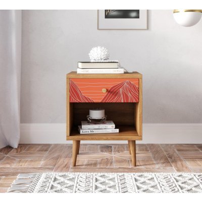 Тумбочка Berber с открытой ...