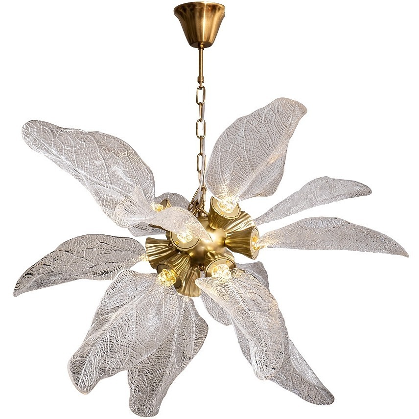 Фото Люстра d.85 h.50см, металл цвет золото (TT-00012337) - интернет-магазин МегаТерем в Москве