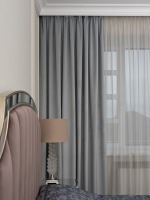 Портьера Silkу 30 голубая димаут 300*260 (TT-00016724)