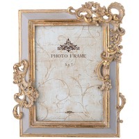 Фоторамка коллекция "рококо", 19,7*2,8*24,3cm Lefard (504-409)