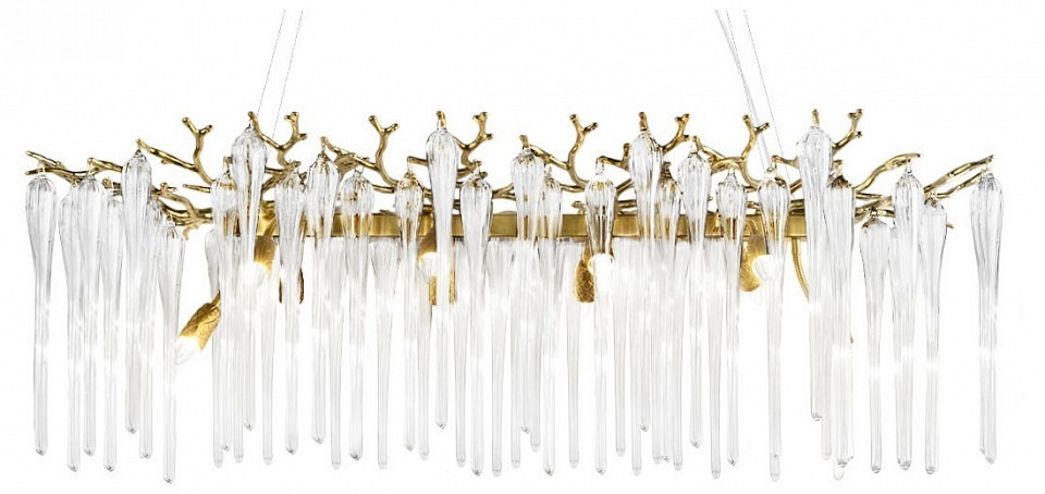 Фото Подвесная люстра Loft it Waterfall 10350/1000L AB LF_10350_1000L_AB - интернет-магазин МегаТерем в Москве