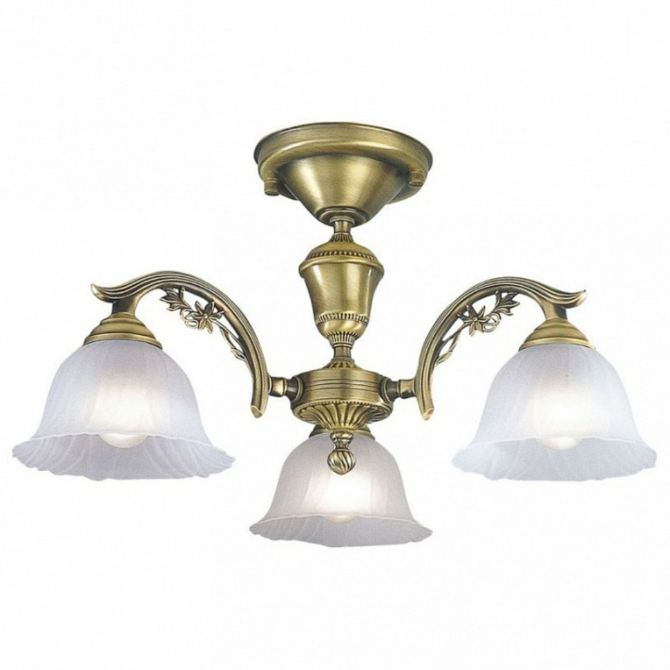 Фото Люстра на штанге Reccagni Angelo 2720 PL 2720/3 RA_PL_2720_3 - интернет-магазин МегаТерем в Москве