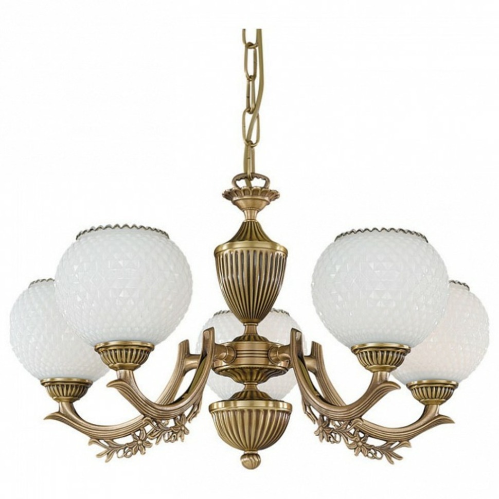 Фото Подвесная люстра Reccagni Angelo 8650 L 8650/5 RA_L_8650_5 - интернет-магазин МегаТерем в Москве