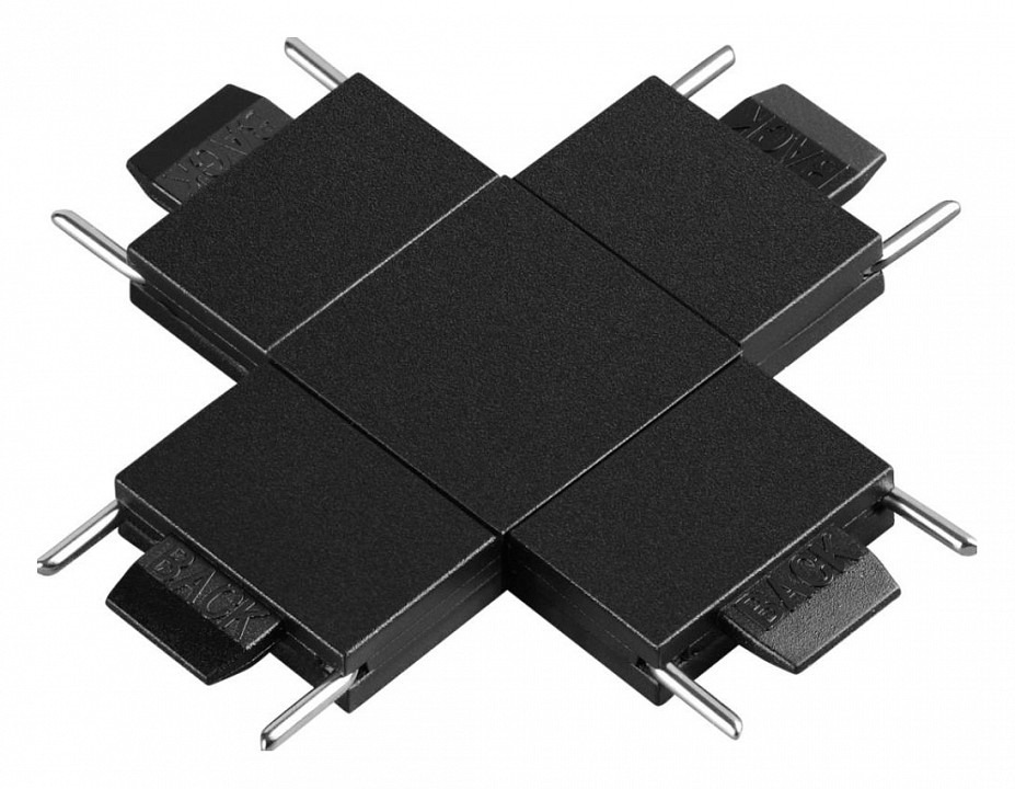 Фото Соединитель X-образный для треков Novotech Easy 135270 NV_135270 - интернет-магазин МегаТерем в Москве