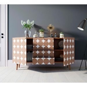 Фото Комод Berber с ящиками 17 принт арт BB14/Print_17-ET - интернет-магазин МегаТерем в Москве