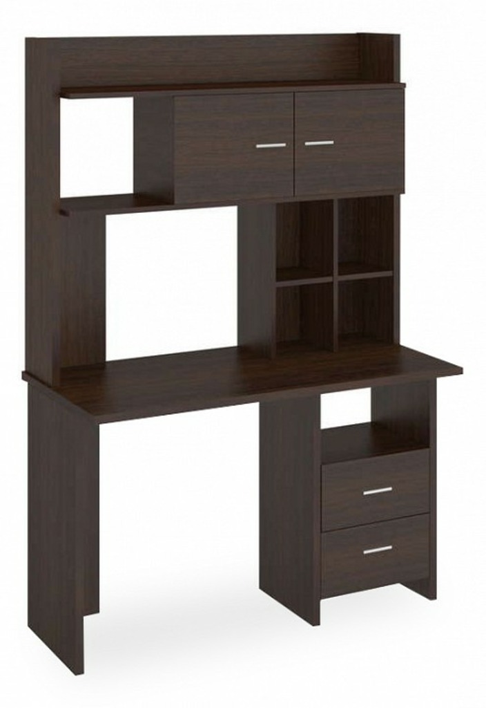 Фото Стол компьютерный Домино Lite СКЛ-Прям120+НКЛХ-120 В MER_SKL-Pryam120-NKLH-120_V - интернет-магазин МегаТерем в Москве