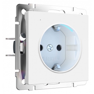 Розетка с заземлением с под...