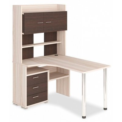 Стол компьютерный Домино СР-133-140 MER_SR-133-140-KV-LEV