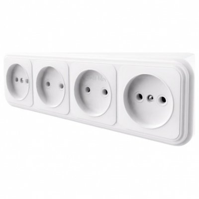 Розетка без заземления Stek...