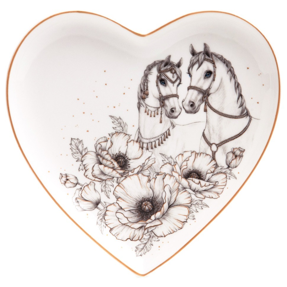 Фото Тарелка lefard top style сердце 15,5*2 см (590-708)  - интернет-магазин МегаТерем в Москве