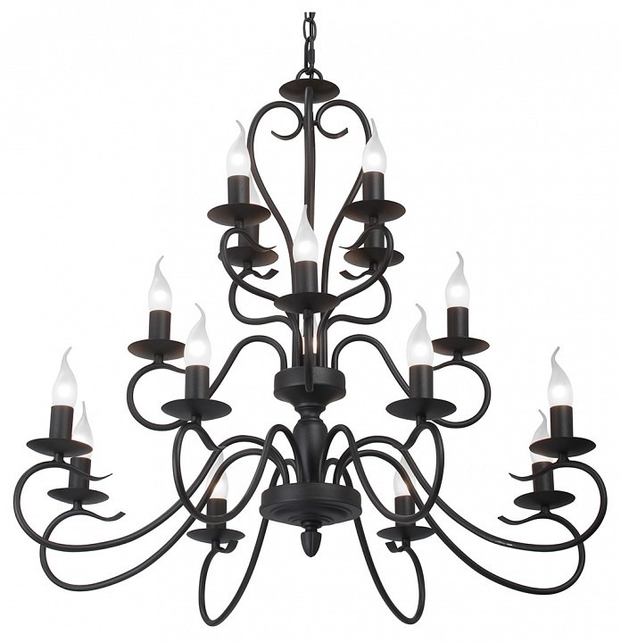 Фото Подвесная люстра Vitaluce V1859 V1859-1/16 VI_V1859-1_16 - интернет-магазин МегаТерем в Москве