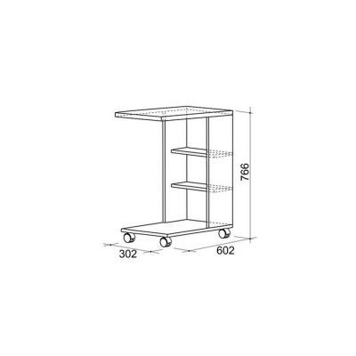 Стол прикроватный Мальта MB...