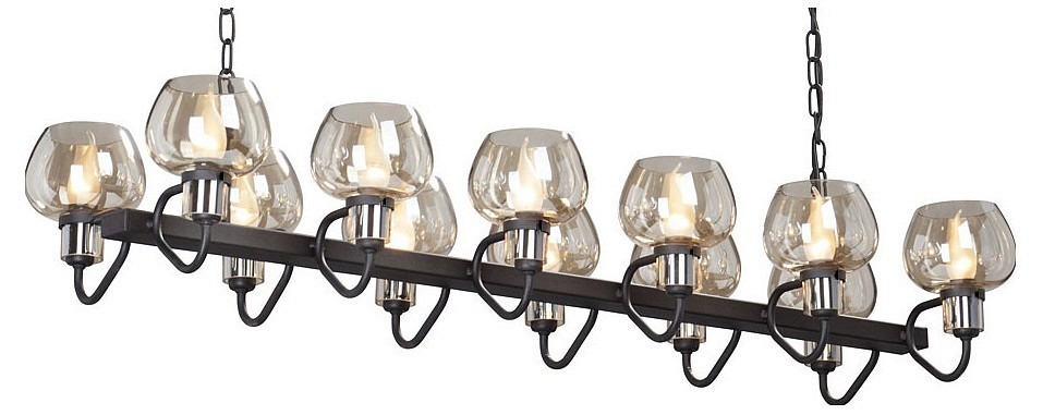 Фото Подвесная люстра Vitaluce Шарики V4488-1/12 VI_V4488-1_12 - интернет-магазин МегаТерем в Москве