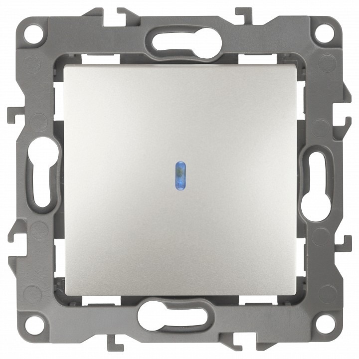 Фото Выключатель одноклавишный с подсветкой без рамки Эра Эра 12 12-1102-15 ER_B0019427 - интернет-магазин МегаТерем в Москве