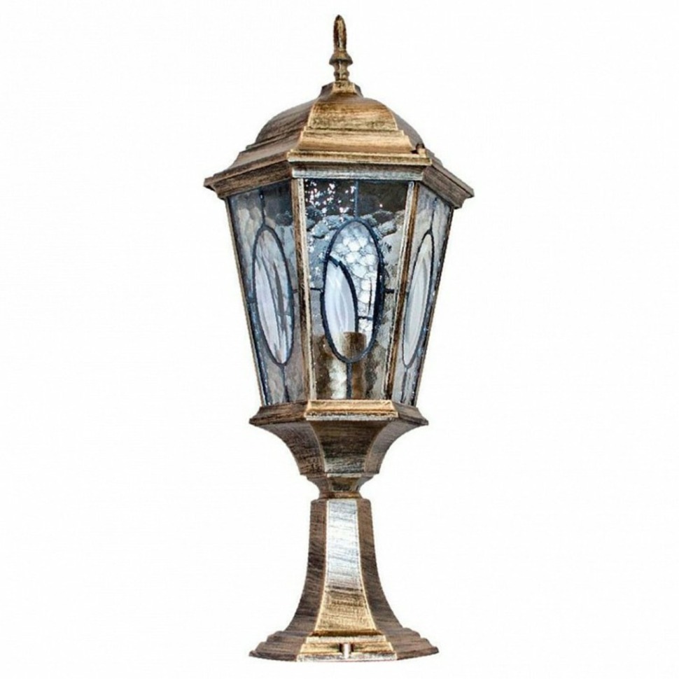 Фото Наземный низкий светильник Feron Витраж с овалом 11322 FE_11322 - интернет-магазин МегаТерем в Москве