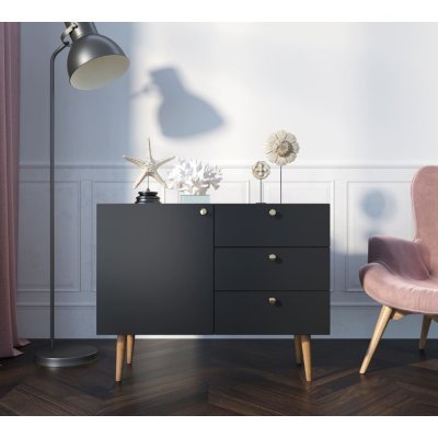 Комод Berber три ящика и дв...