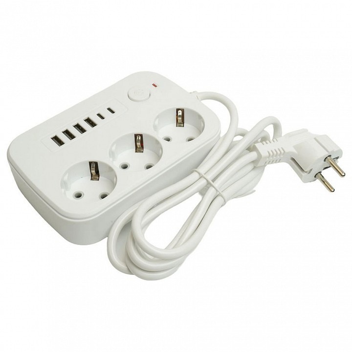 Фото Удлинитель Stekker Home 49972 FE_49972 - интернет-магазин МегаТерем в Москве