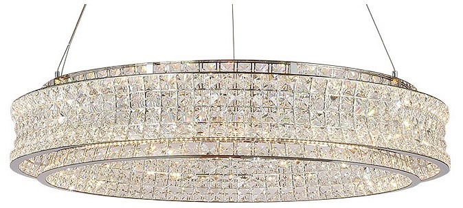 Фото Подвесная люстра Newport 8510 8510/80 chrome NWP_M0069970 - интернет-магазин МегаТерем в Москве