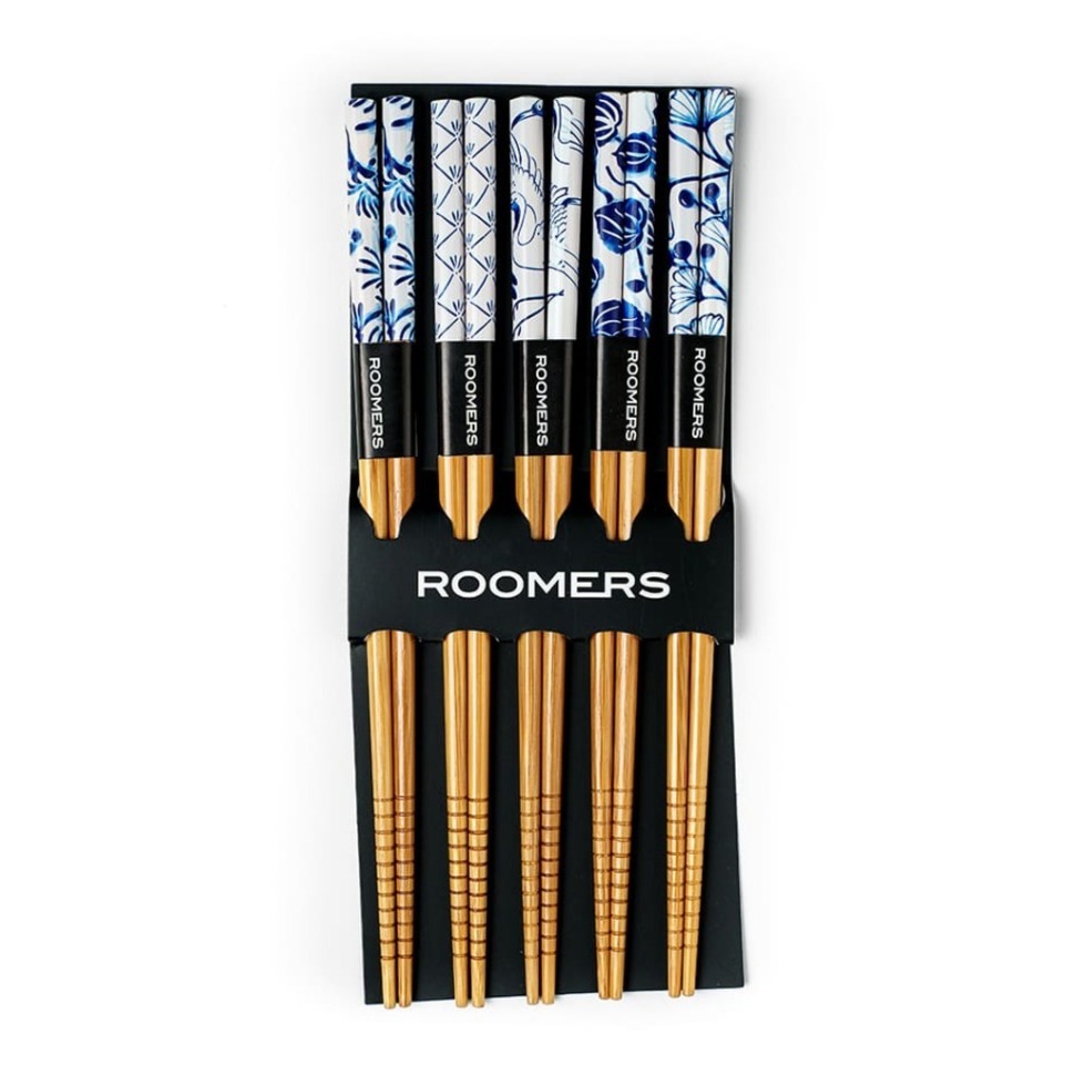 Фото Палочки для еды набор 5 пар A26-T31, бамбук, Multicolor, ROOMERS TABLEWARE - интернет-магазин МегаТерем в Москве