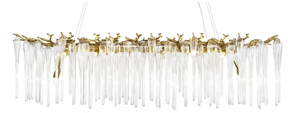 Фото Подвесная люстра Loft it Waterfall 10350/1200L AB LF_10350_1200L_AB - интернет-магазин МегаТерем в Москве