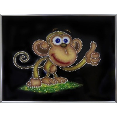 Картина Веселая обезьяна с ...