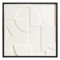 Панно декоративное с эффектом 3d minimalism, с черной рамой, 60х60 см (76496)
