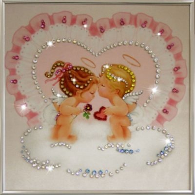 Картина Поцелуйчик с криста...